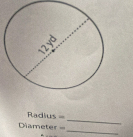 1° Ra adius=
_
Diameter=