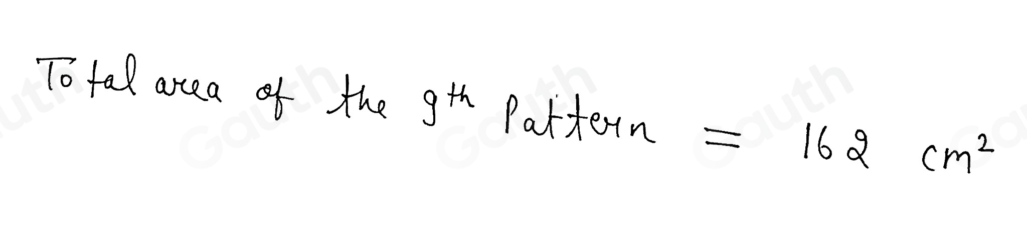 Solved: The n^(th) pattern in a sequence is made by placing two squares ...