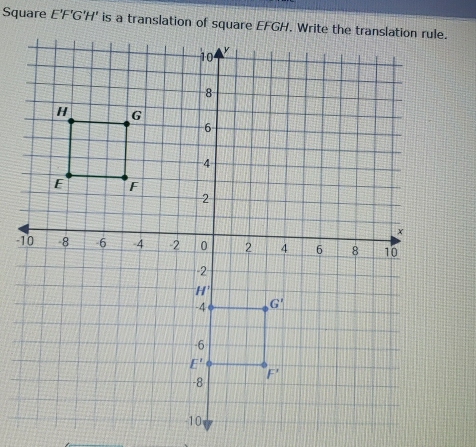 Square E'F'G'H'