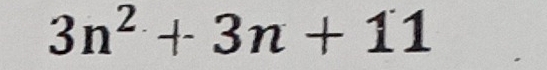 3n^2+3n+11