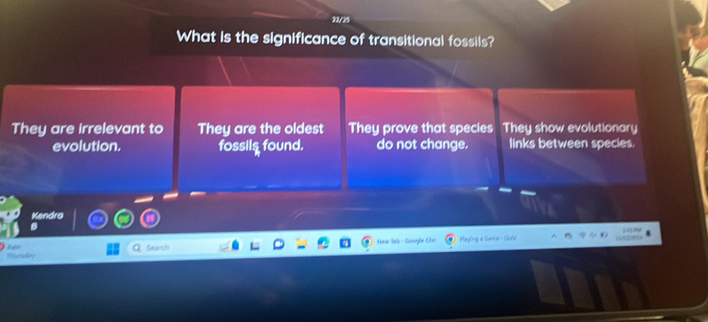 Solved: What is the significance of transitional fossils? They are ...