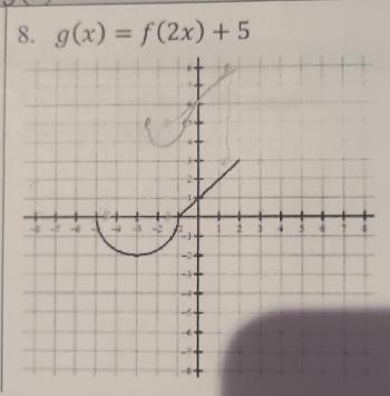 g(x)=f(2x)+5