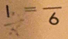 - x =frac 6