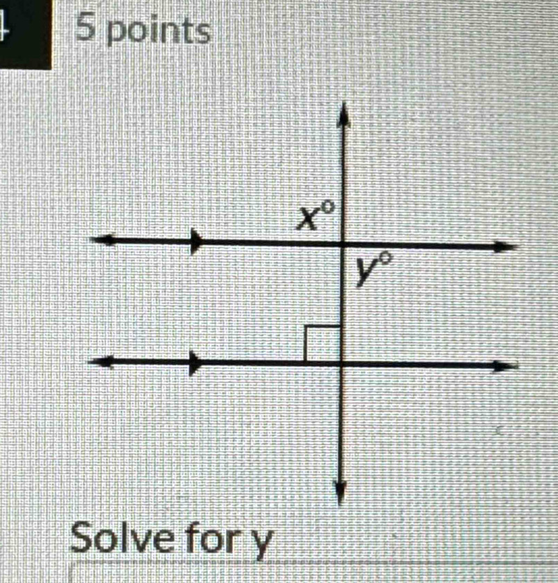 Solve for y