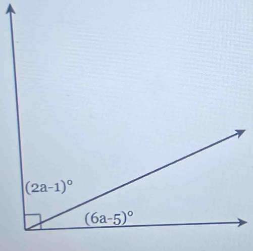 (2a-1)^circ 
(6a-5)^circ 