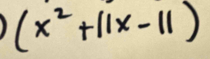 (x^2+11x-11)