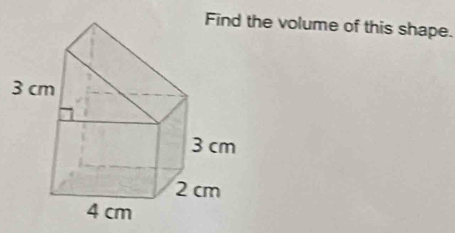 volume of this shape.