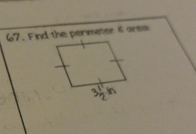 Find the perimeter 5 arsa