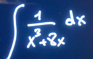 ∈t  1/x^2+8x dx