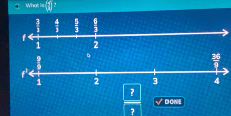 What is ?
 36/9 
?
DONE
?