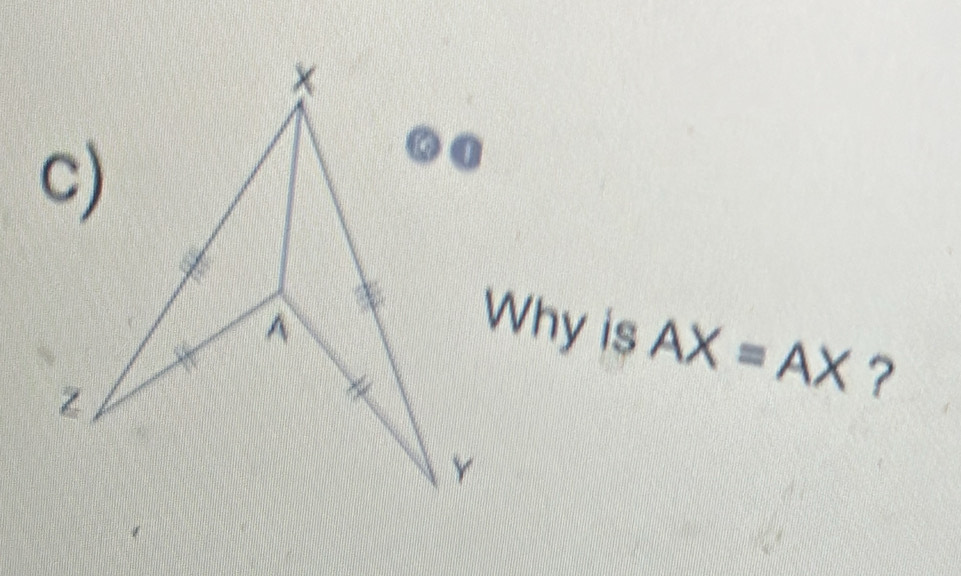 Why is AX=AX ?