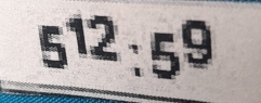 5^(12):5^9