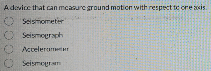Nalutas:A device that can measure ground motion with respect to one ...