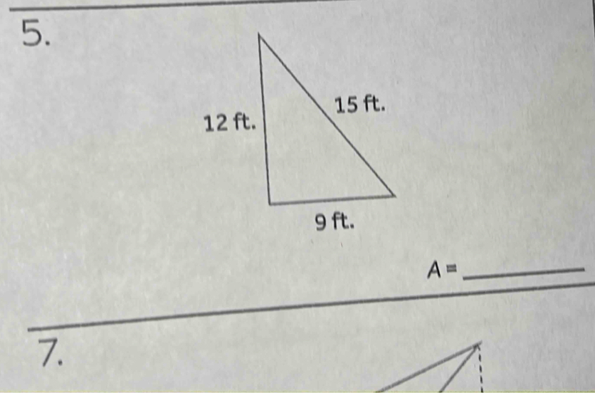 A= _ 
7.