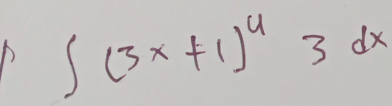 ∈t (3x+1)^43dx