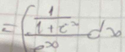 =(frac  1/1+x^2 x^2dx