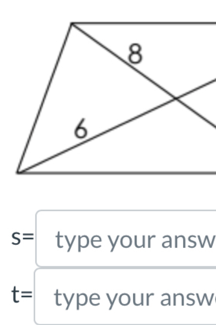 S= type your answ
t= type your answ