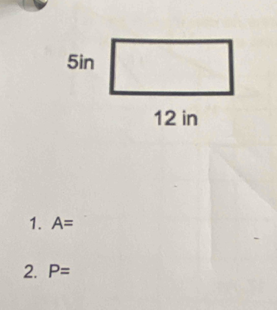 A=
2. P=