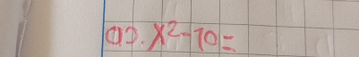 x^2-70=