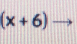 (x+6) 111 []18