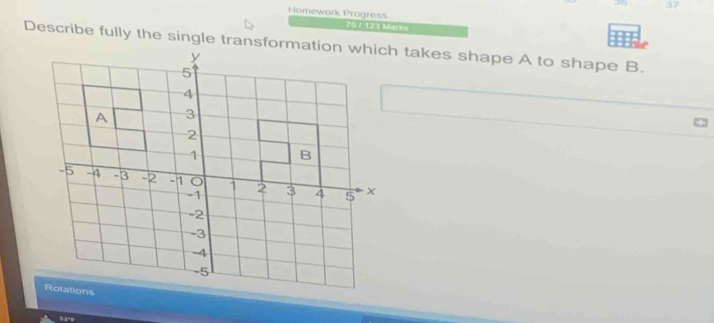 Homework Progress 
70/ 123 Marks