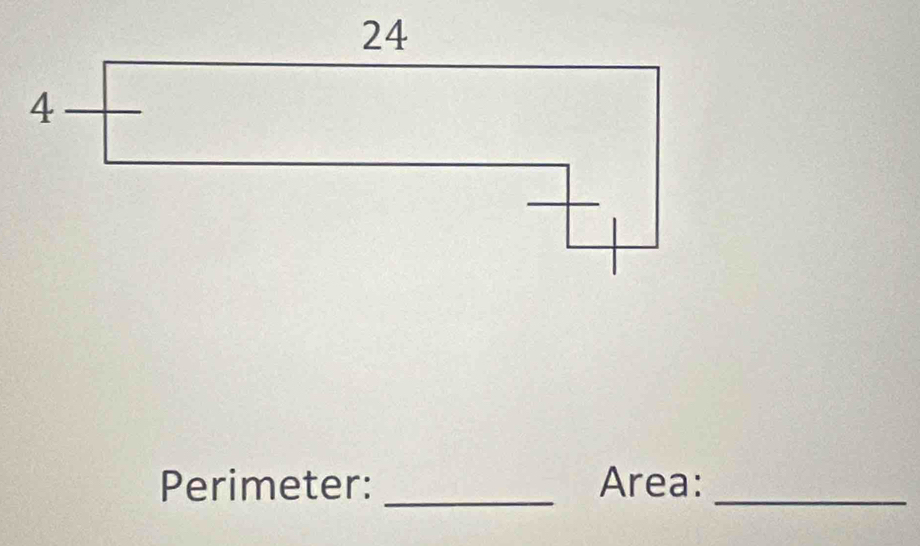 Perimeter: _Area:_