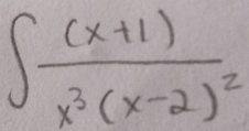 ∈t frac (x+1)x^3(x-2)^2