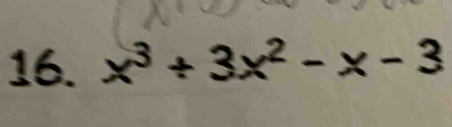 x^3+3x^2-x-3