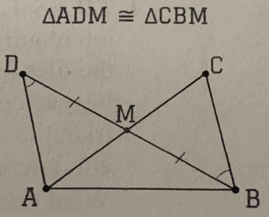 △ ADM≌ △ CBM