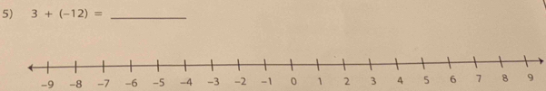 3+(-12)= _
-9 -8