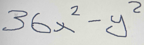 36x^2-y^2