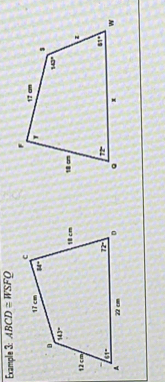 Example 3: ABCD≌ WSFQ