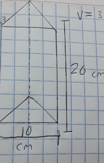 3
V=3
26 cm
10
Cch