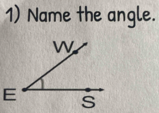 Name the angle.