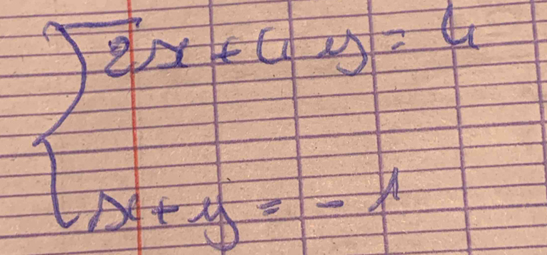 beginarrayl 2x+6x+4)^-x