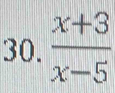  (x+3)/x-5 