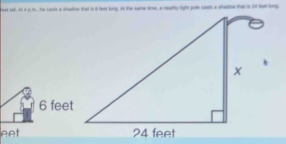 6 feet
eet