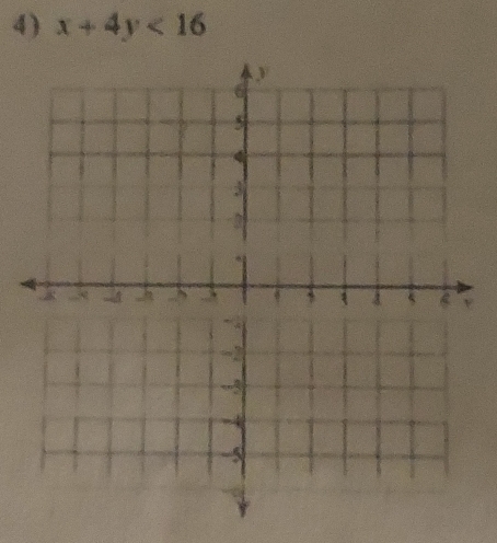 4 ) x+4y<16</tex>