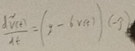  (dv^2v+1)/4t =(y-6v(t))(-9)