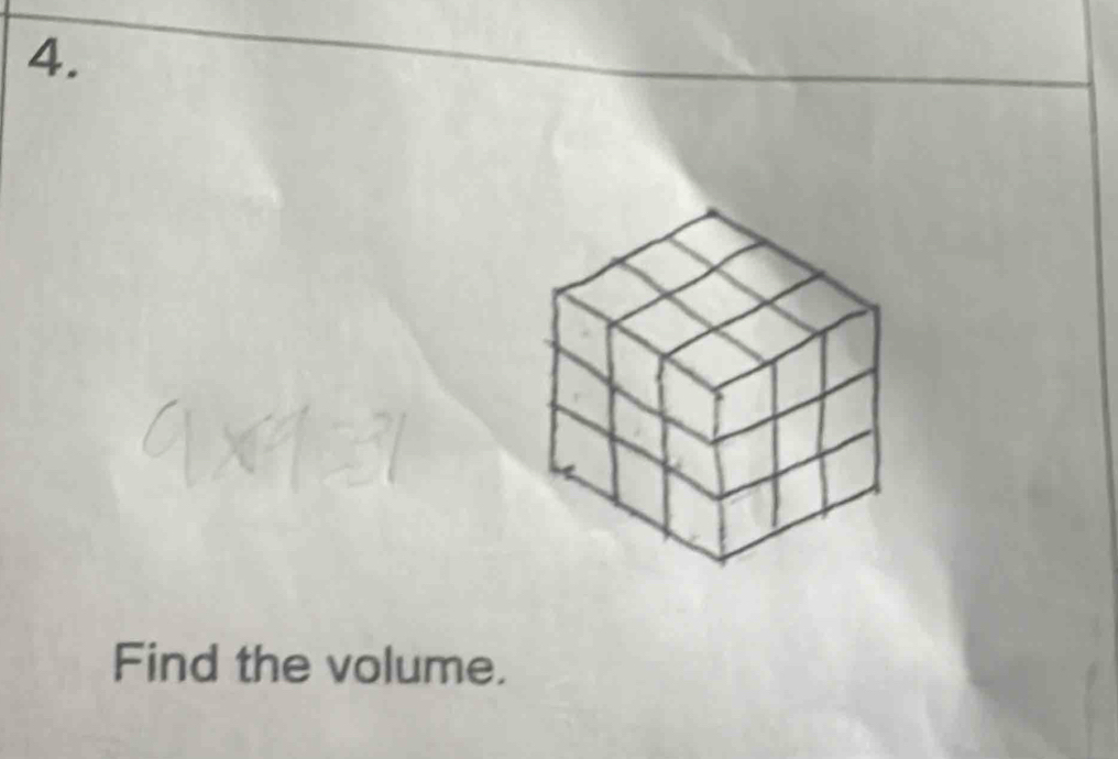 Find the volume.