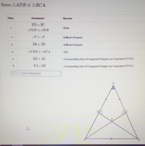 Prove: △ ADB≌ △ BCA.