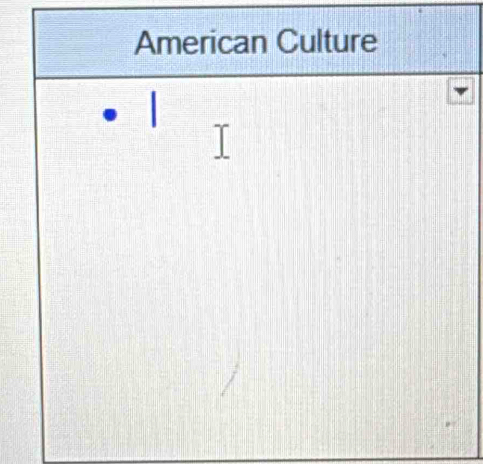 American Culture