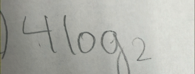 4log _2