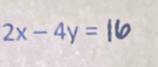 2x-4y= □ 
a