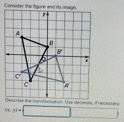 (x,y)to □