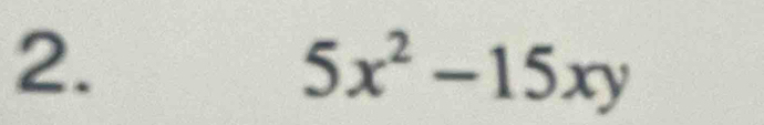 5x^2-15xy