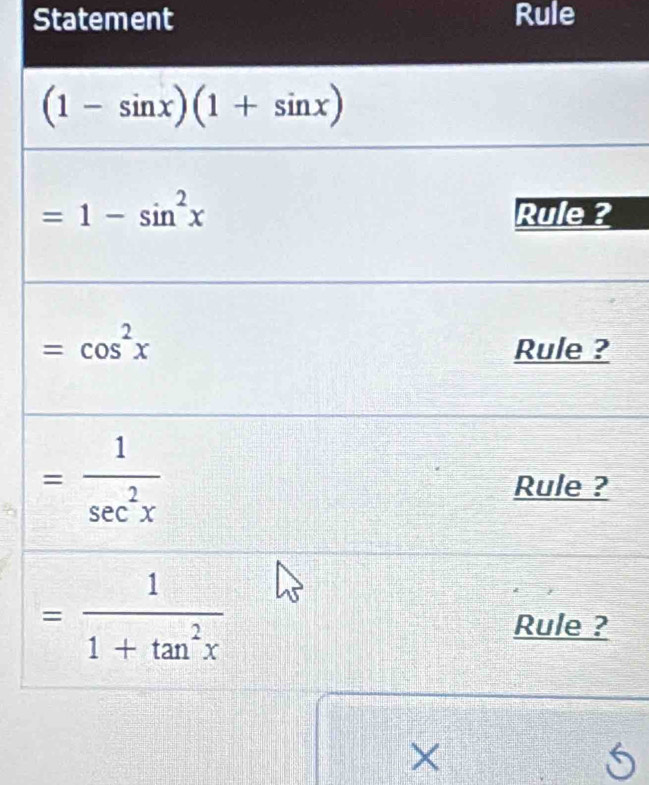 Statement Rule
×