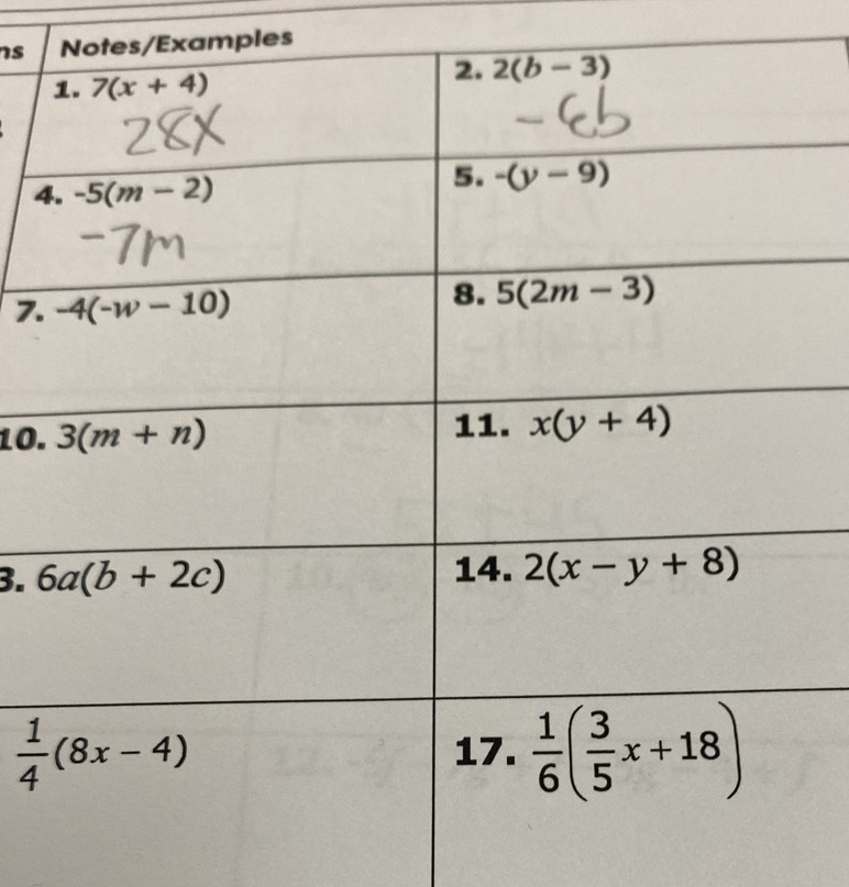 ns Examples
4
7.
10.
3.