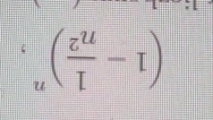 (1- 1/n^2 )^n,