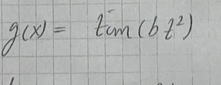 g(x)=tim(bt^2)